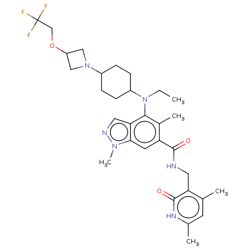 Chemical structure of BindingDB Monomer ID 516865