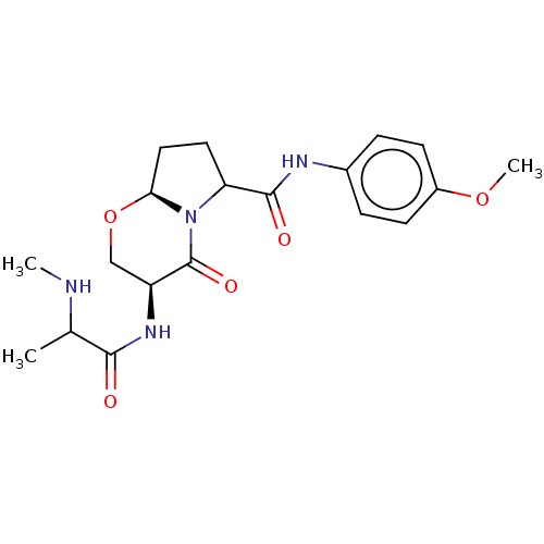 Chemical structure of BindingDB Monomer ID 518256