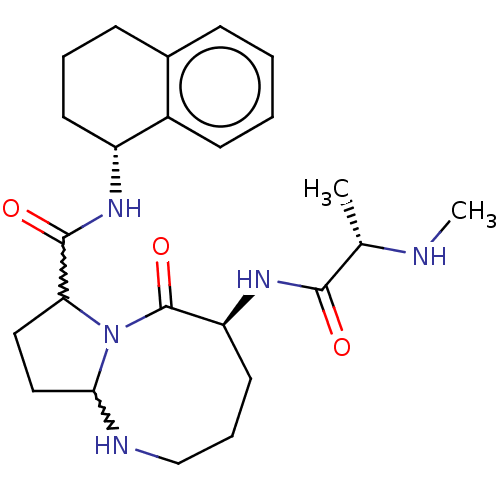 Chemical structure of BindingDB Monomer ID 518274