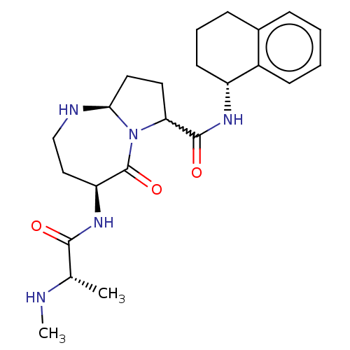 Chemical structure of BindingDB Monomer ID 518307