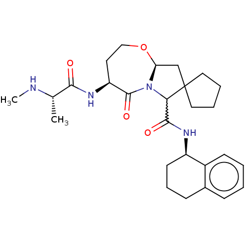 Chemical structure of BindingDB Monomer ID 518378