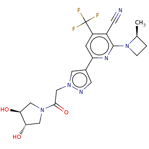 Chemical structure of BindingDB Monomer ID 518429