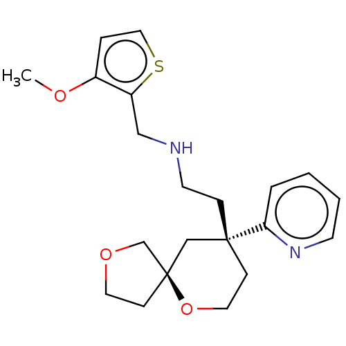 Chemical structure of BindingDB Monomer ID 518560