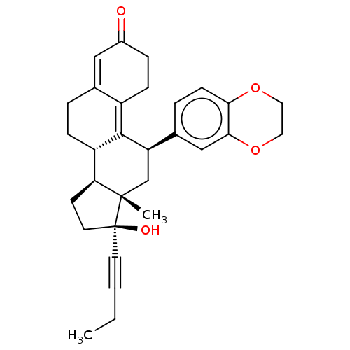 Chemical structure of BindingDB Monomer ID 518657