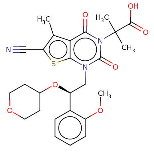 Chemical structure of BindingDB Monomer ID 520076