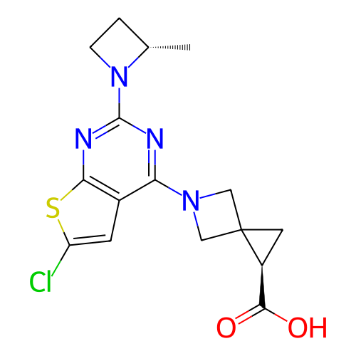 Chemical structure of BindingDB Monomer ID 521012