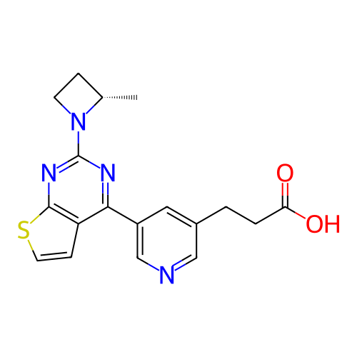 Chemical structure of BindingDB Monomer ID 521036