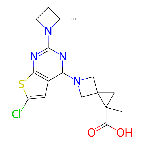 Chemical structure of BindingDB Monomer ID 521037