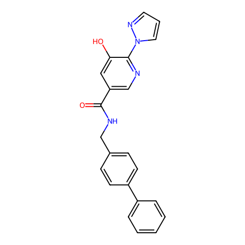 Chemical structure of BindingDB Monomer ID 521070