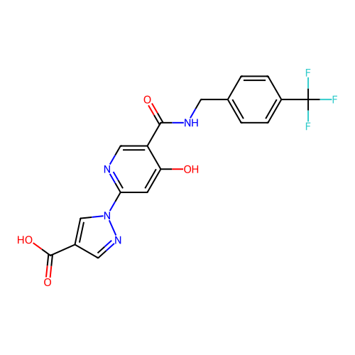 Chemical structure of BindingDB Monomer ID 521076