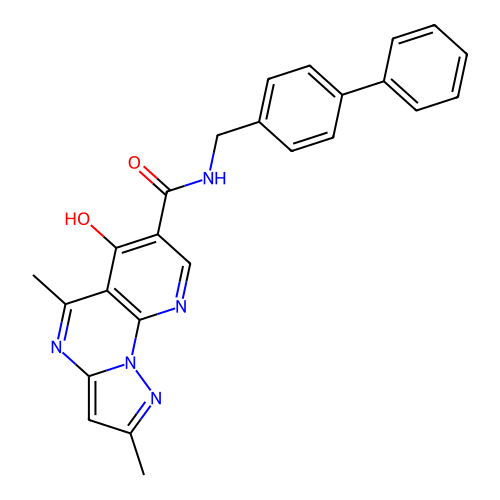 Chemical structure of BindingDB Monomer ID 521090