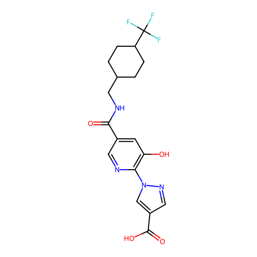 Chemical structure of BindingDB Monomer ID 521094