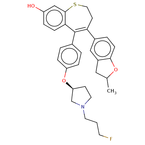 Chemical structure of BindingDB Monomer ID 521373