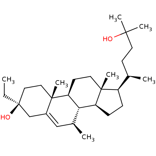 Chemical structure of BindingDB Monomer ID 521718
