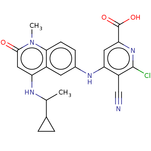 Chemical structure of BindingDB Monomer ID 522197