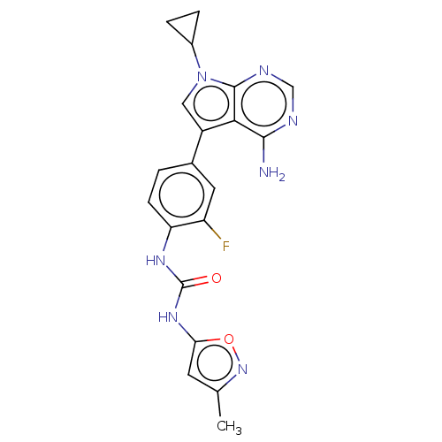 Chemical structure of BindingDB Monomer ID 522972