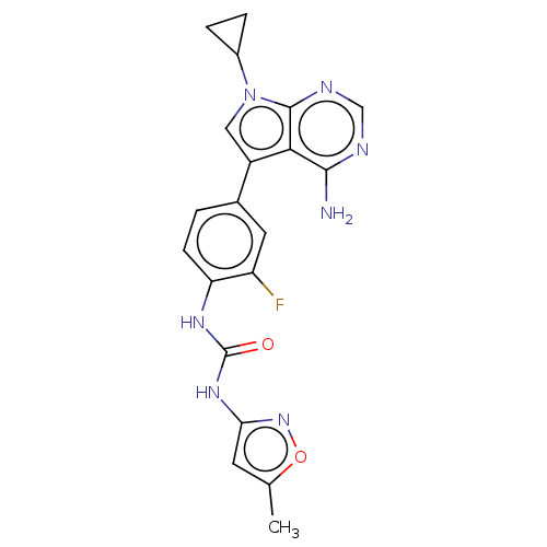 Chemical structure of BindingDB Monomer ID 522983