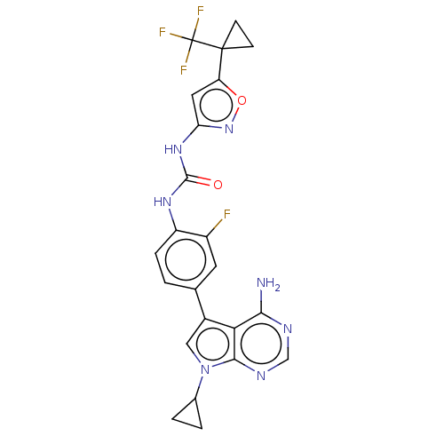 Chemical structure of BindingDB Monomer ID 522987