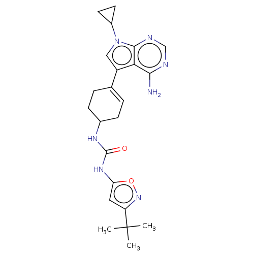 Chemical structure of BindingDB Monomer ID 522992