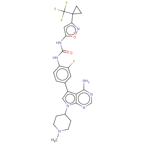 Chemical structure of BindingDB Monomer ID 523002