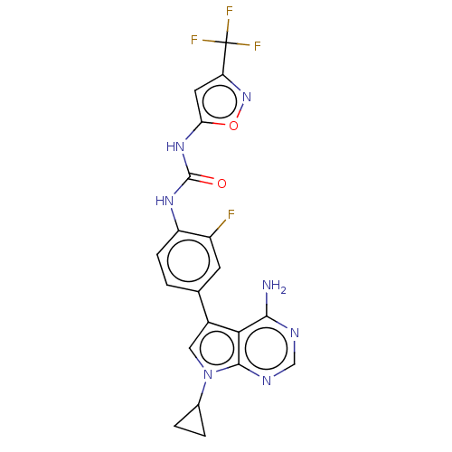 Chemical structure of BindingDB Monomer ID 523003