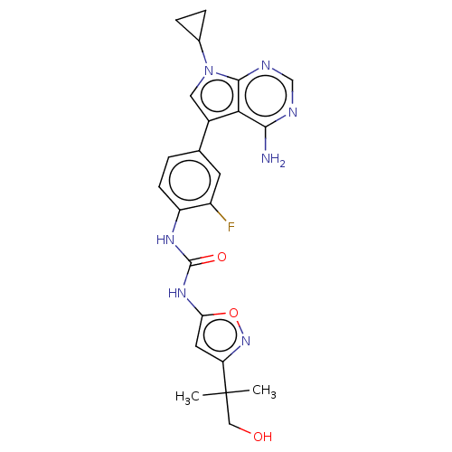 Chemical structure of BindingDB Monomer ID 523004