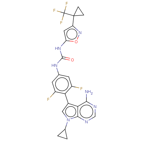 Chemical structure of BindingDB Monomer ID 523013