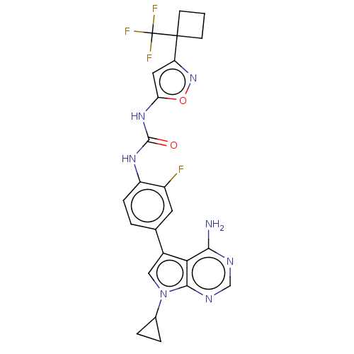 Chemical structure of BindingDB Monomer ID 523015