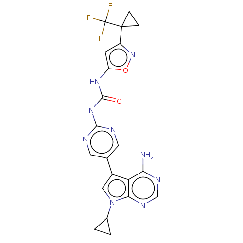 Chemical structure of BindingDB Monomer ID 523016