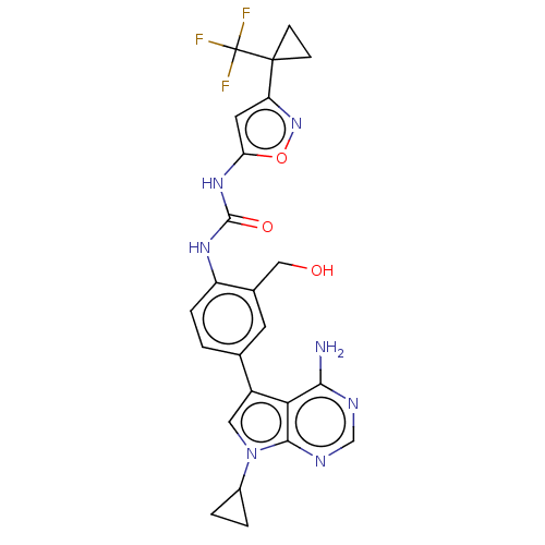 Chemical structure of BindingDB Monomer ID 523017
