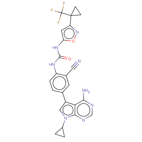 Chemical structure of BindingDB Monomer ID 523018