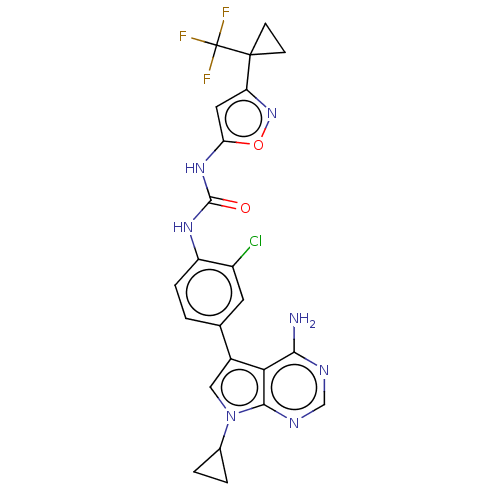Chemical structure of BindingDB Monomer ID 523020