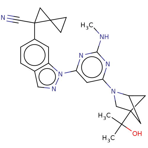 Chemical structure of BindingDB Monomer ID 523034