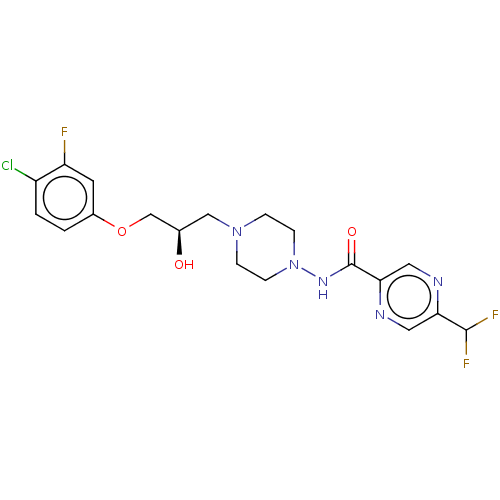 Chemical structure of BindingDB Monomer ID 524163