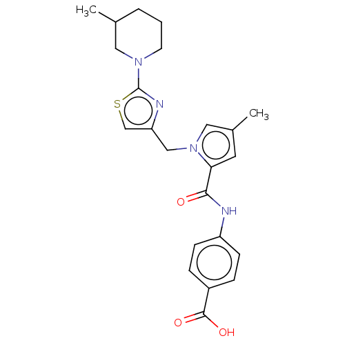 Chemical structure of BindingDB Monomer ID 524249