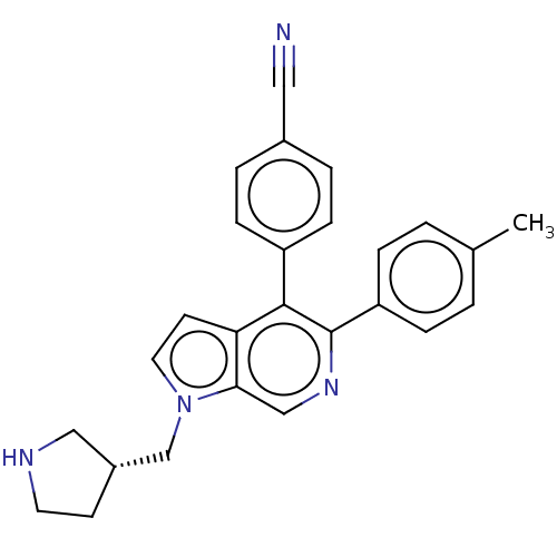 Chemical structure of BindingDB Monomer ID 524313