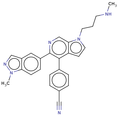 Chemical structure of BindingDB Monomer ID 524376