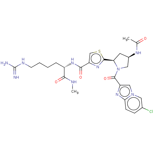 Chemical structure of BindingDB Monomer ID 524408