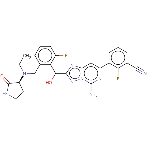 Chemical structure of BindingDB Monomer ID 524542