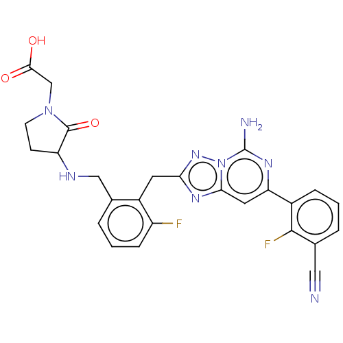 Chemical structure of BindingDB Monomer ID 524543
