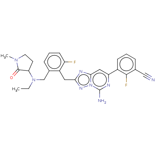 Chemical structure of BindingDB Monomer ID 524555