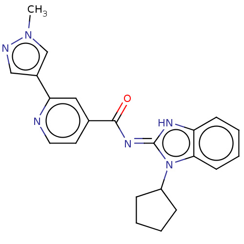 Chemical structure of BindingDB Monomer ID 525421