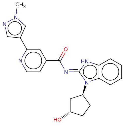 Chemical structure of BindingDB Monomer ID 525430