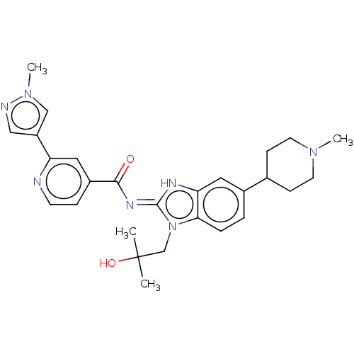 Chemical structure of BindingDB Monomer ID 525437