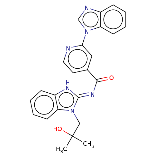 Chemical structure of BindingDB Monomer ID 525454
