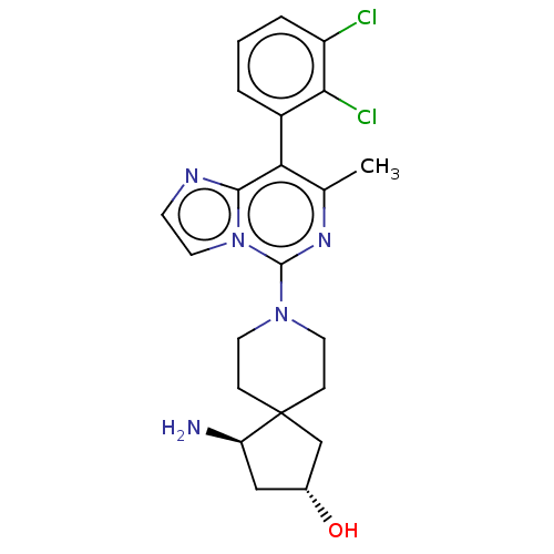 Chemical structure of BindingDB Monomer ID 527817