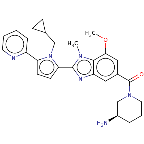 Chemical structure of BindingDB Monomer ID 528701