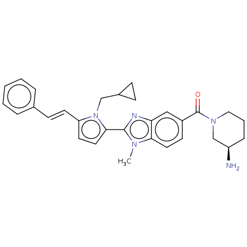 Chemical structure of BindingDB Monomer ID 528703