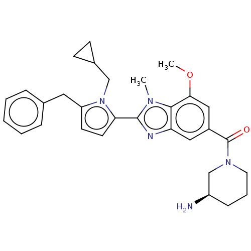 Chemical structure of BindingDB Monomer ID 528710