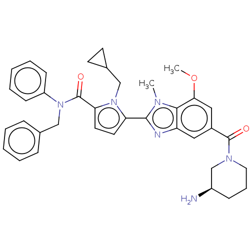 Chemical structure of BindingDB Monomer ID 528716